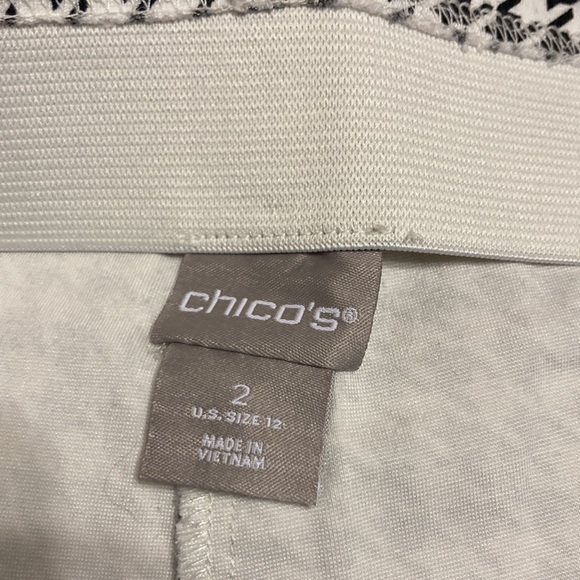 Chico’s Houndstooth ankle pants size 2 - Picture 3 of 4